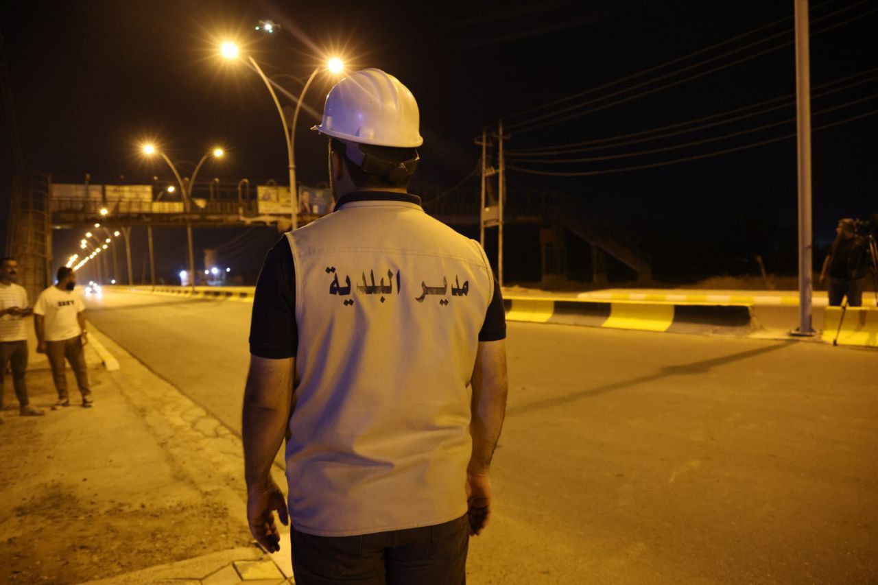 العطواني يعلن وضع اللمسات الأخيرة لمشروع تطوير مدخل بغداد - الموصل العطواني يعلن وضع اللمسات الأخيرة لمشروع تطوير مدخل بغداد - الموصل